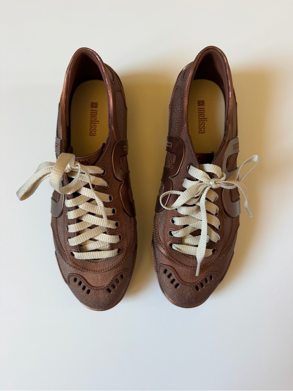 Like NEW! Melissa Motion AD Sneakers - Copper (Box) - Picture 3 of 9